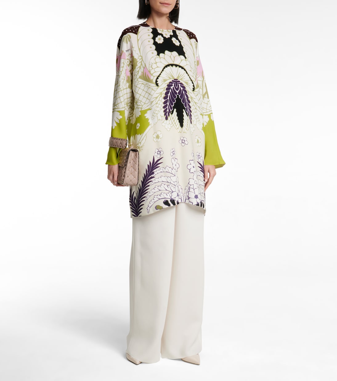 Valentino printed cady minidress | Valentino