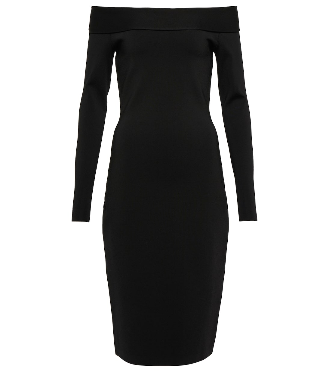 Off-shoulder midi dress | Victoria Beckham