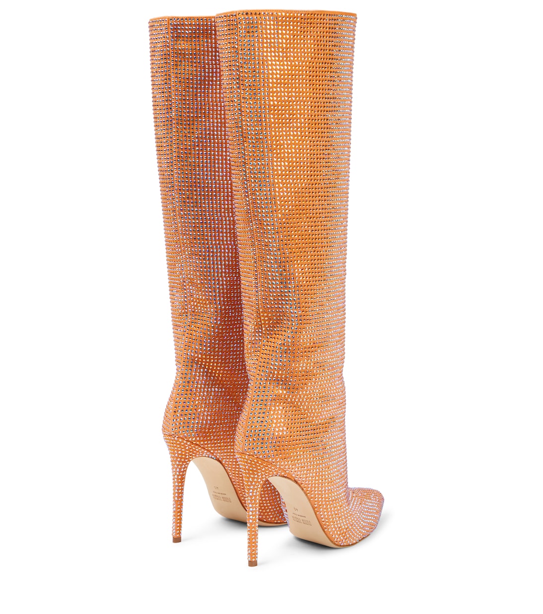 Embellished suede knee-high boots | Paris Texas