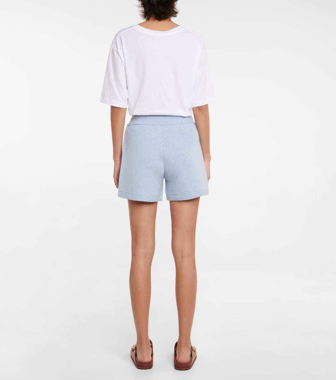 Shorts Kev in misto cashmere | Khaite
