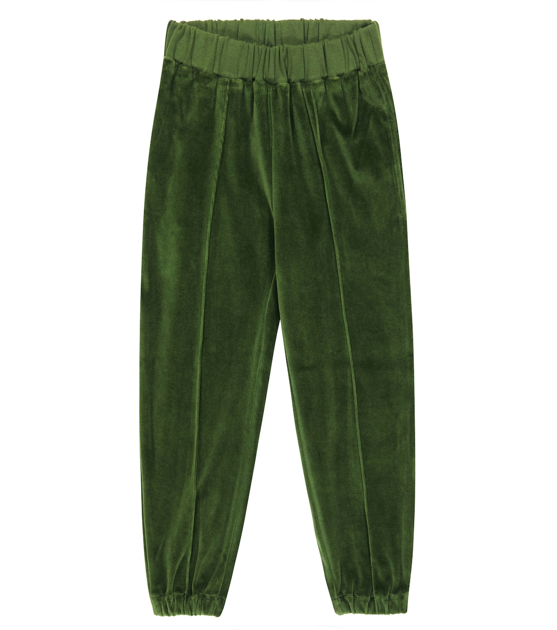 Piped cotton velvet sweatpants | Paade Mode