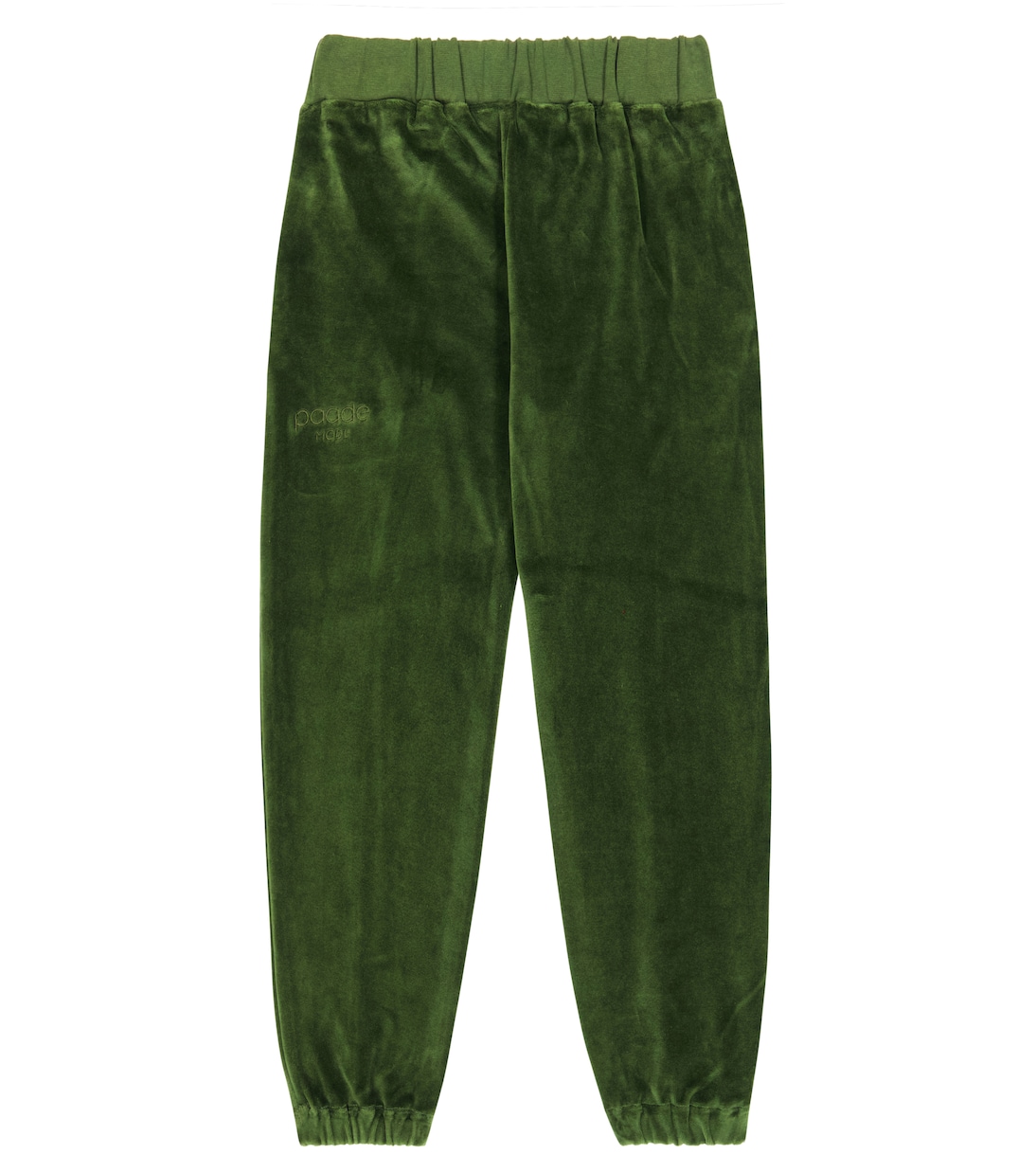 Piped cotton velvet sweatpants | Paade Mode
