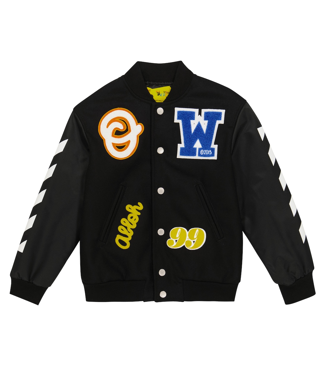 Bomber Ow in nylon con decorazione | Off-White Kids