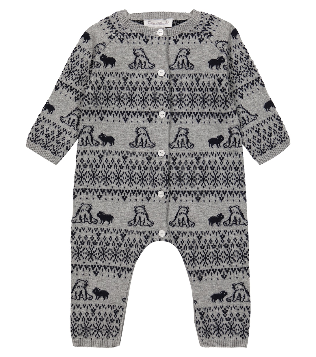 Baby - Tutina in cotone e cashmere | Tartine et Chocolat
