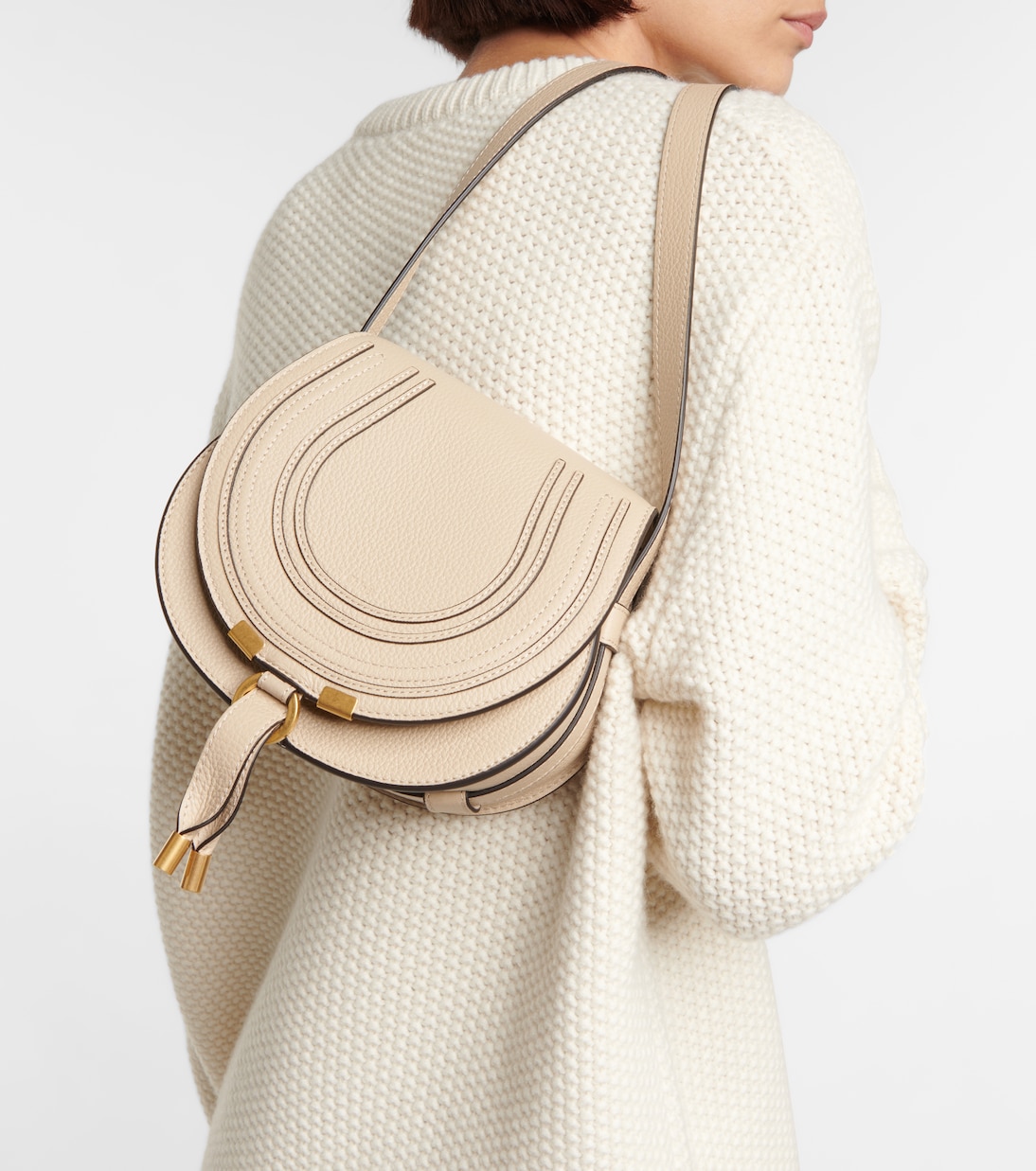 Schultertasche Marcie Small aus Leder | Chloé