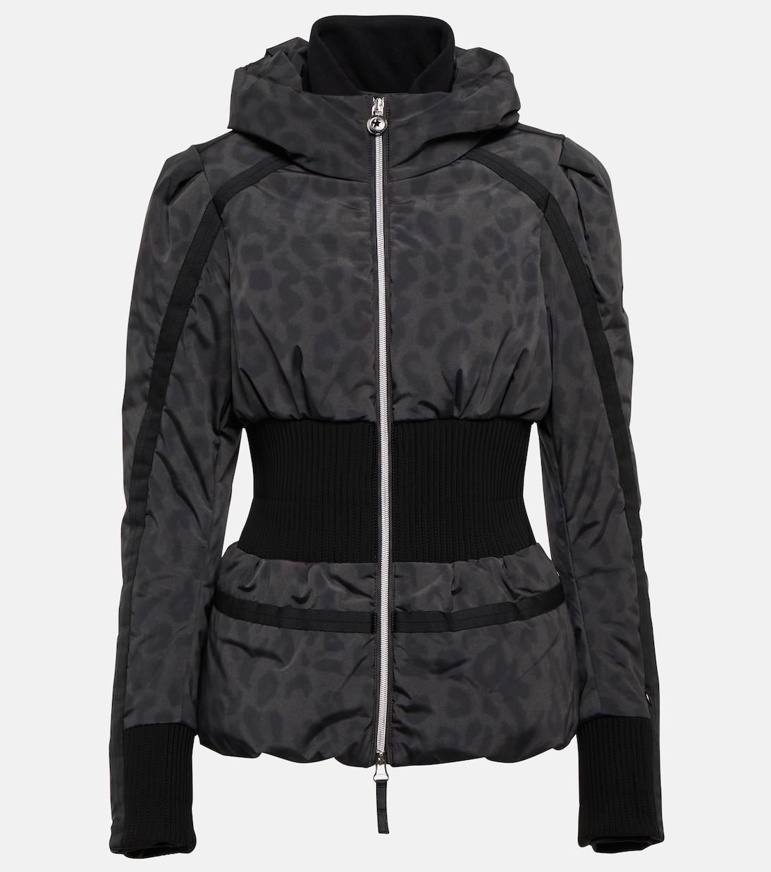 Raffaella leopard-print ski jacket | Jet Set