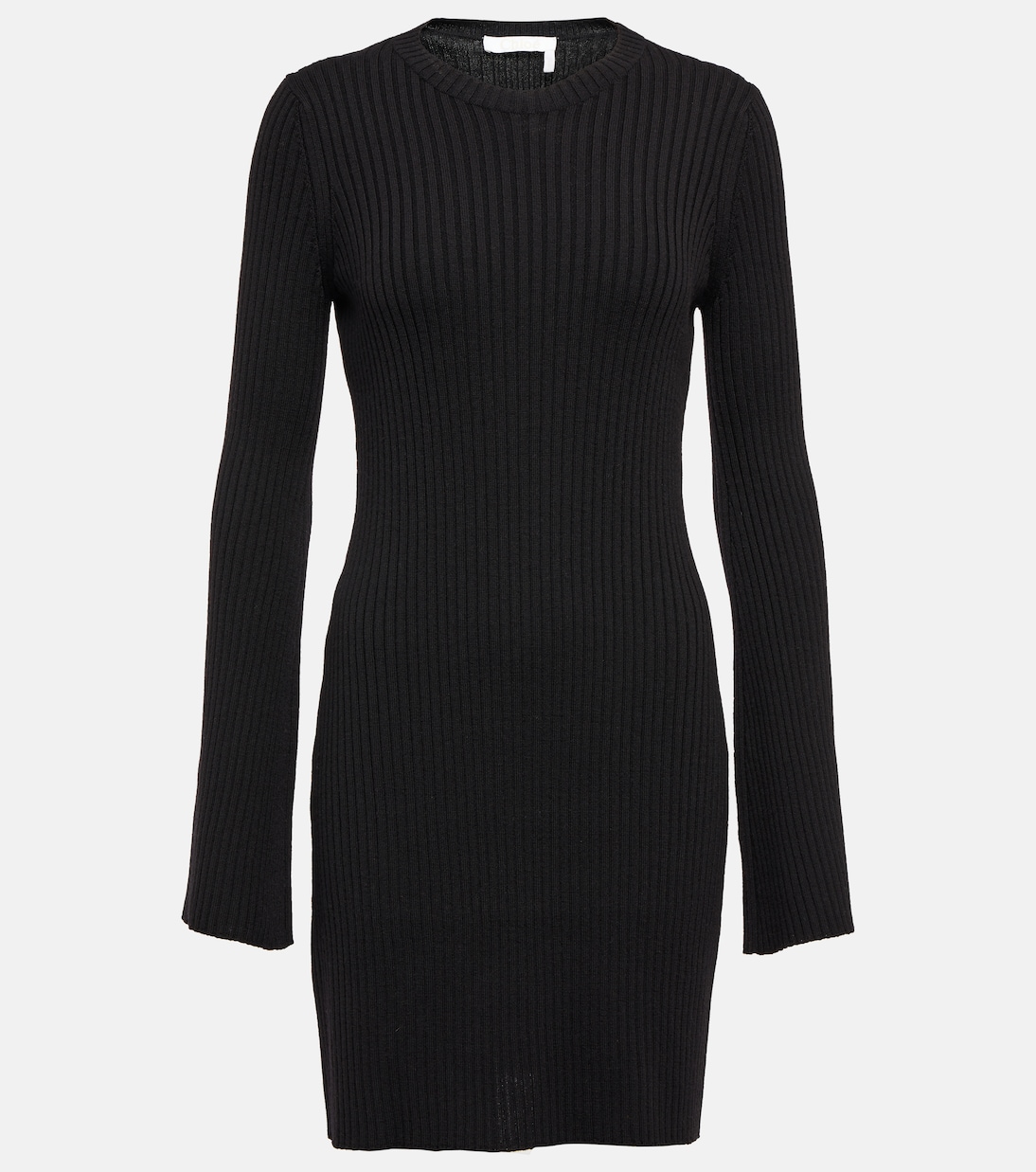 Ribbed-knit wool and cashmere dress | Chloé