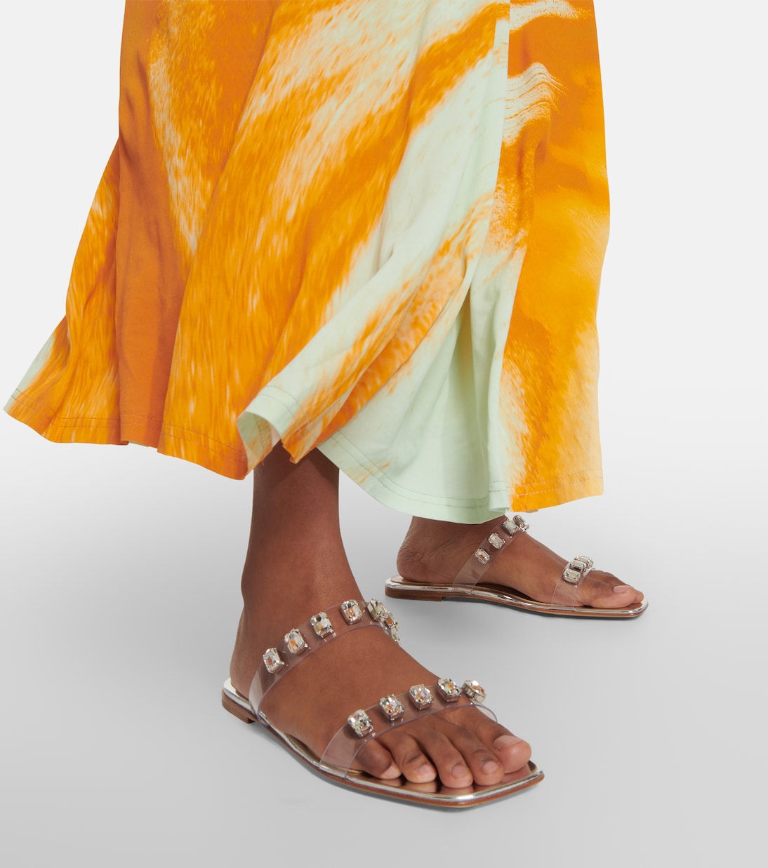 Sandali in PVC con decorazioni | Gianvito Rossi