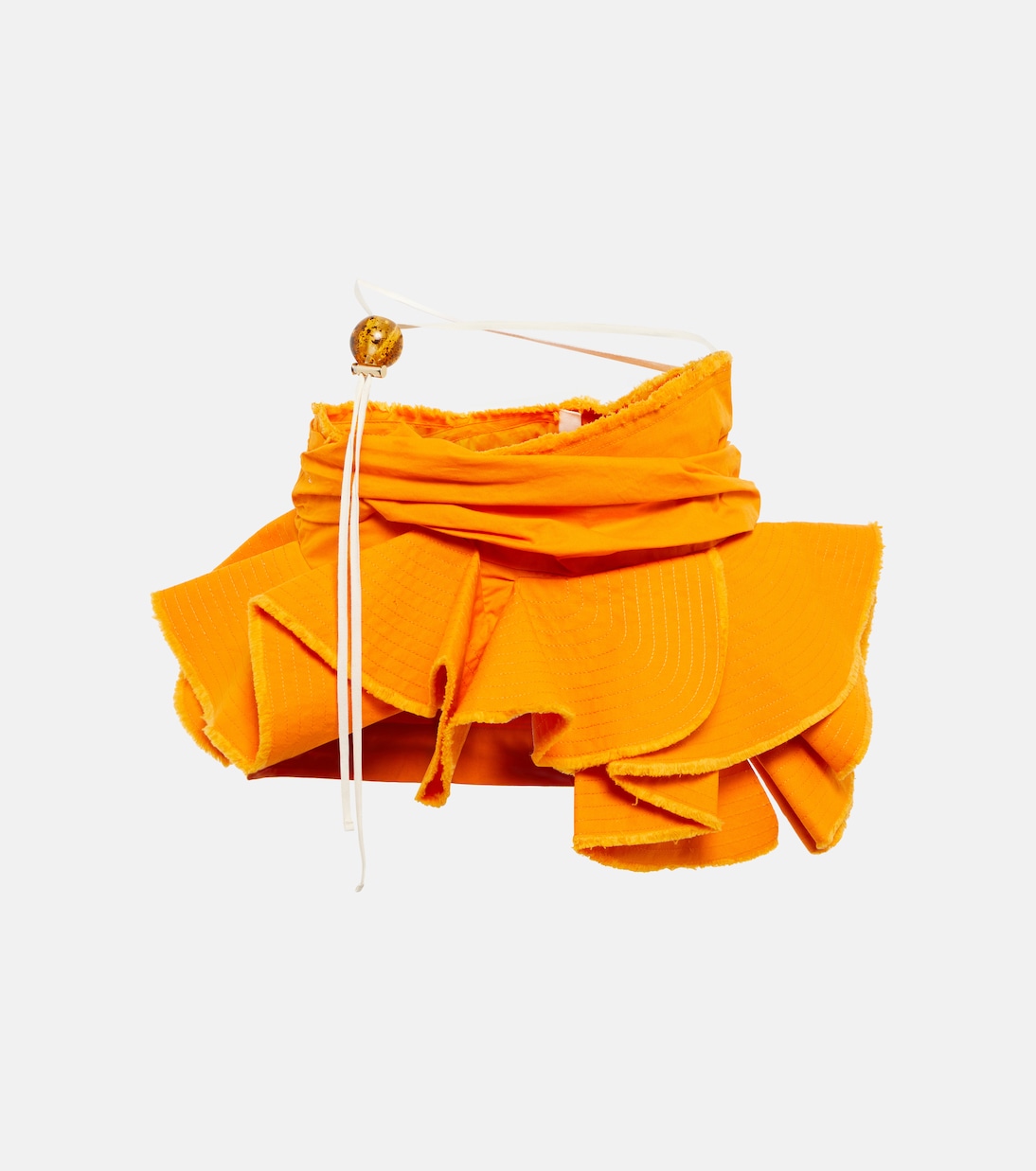 Minigonna La Jupe Artichaut in cotone | Jacquemus