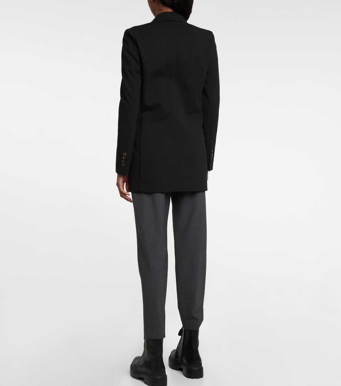 Cotton-blend jersey blazer | Brunello Cucinelli
