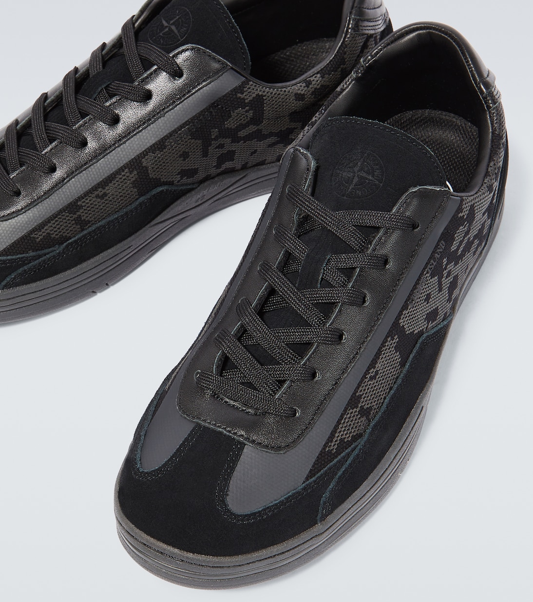 Zapatillas S0101 de lona y piel | Stone Island
