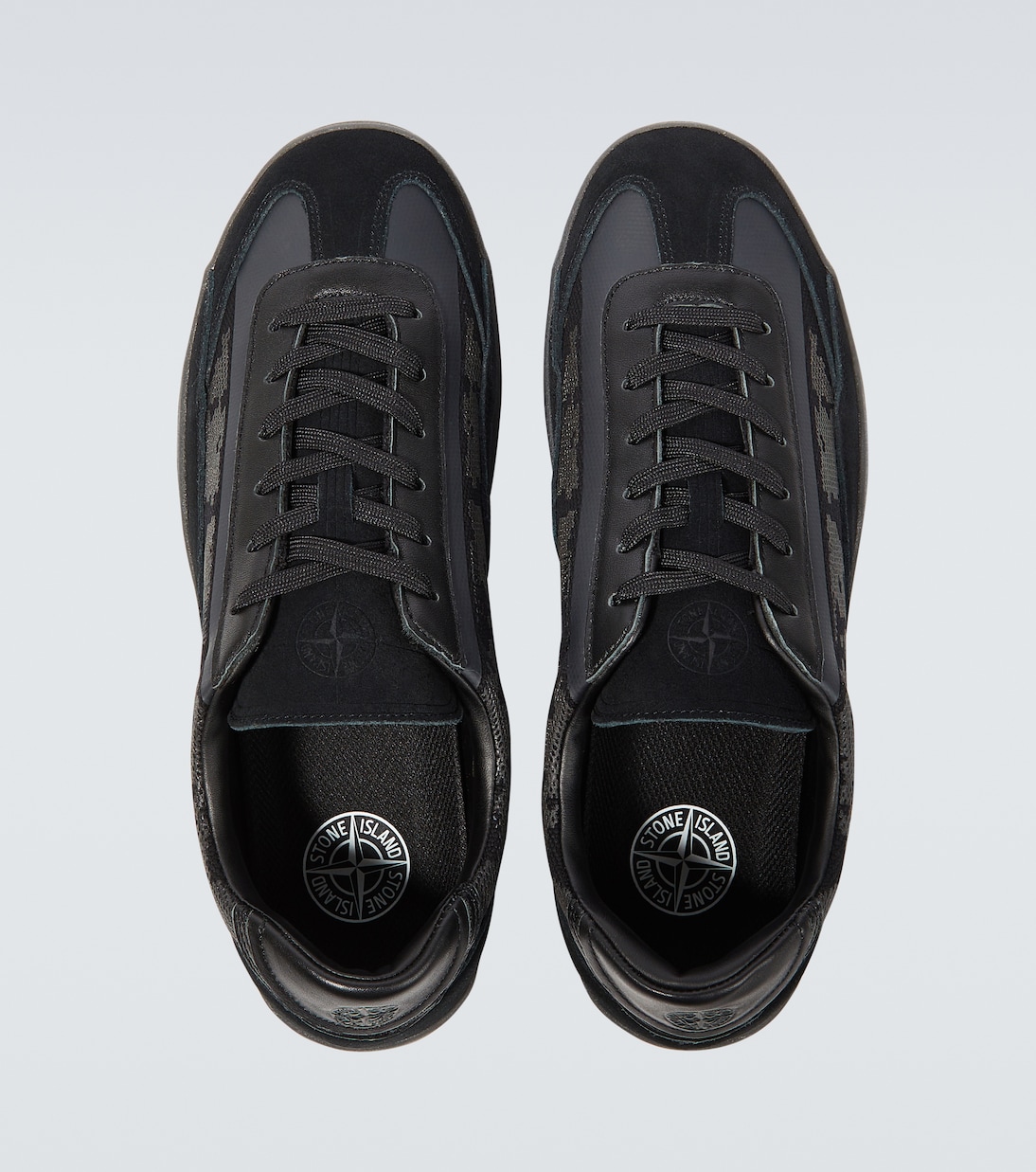 Zapatillas S0101 de lona y piel | Stone Island