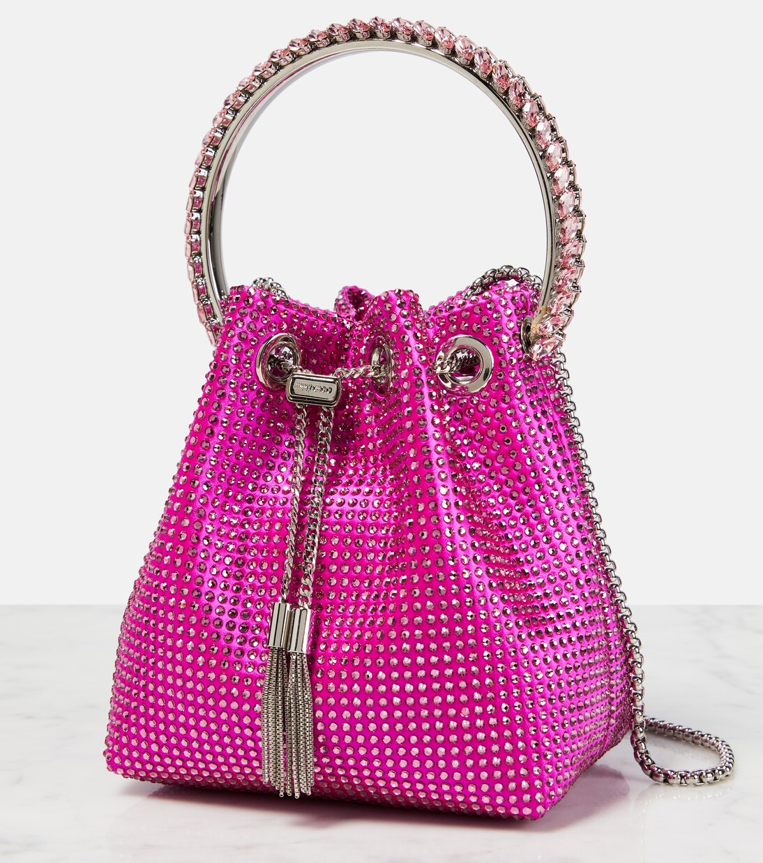 Secchiello Bon Bon Small con cristalli | Jimmy Choo