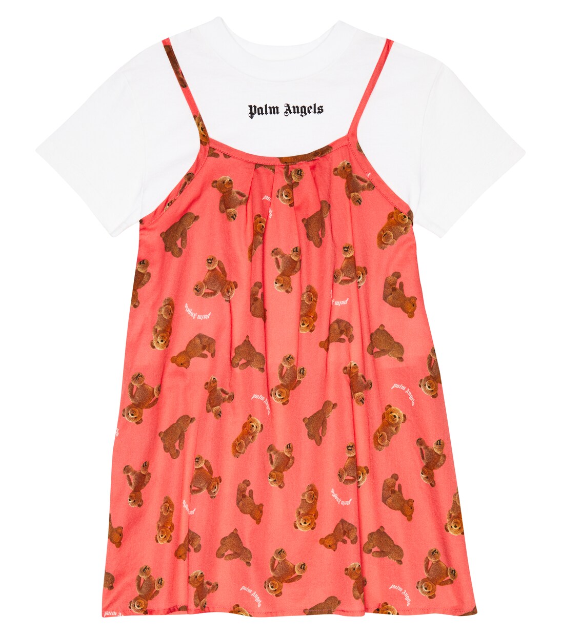 Vestido de algodón estampado | Palm Angels Kids
