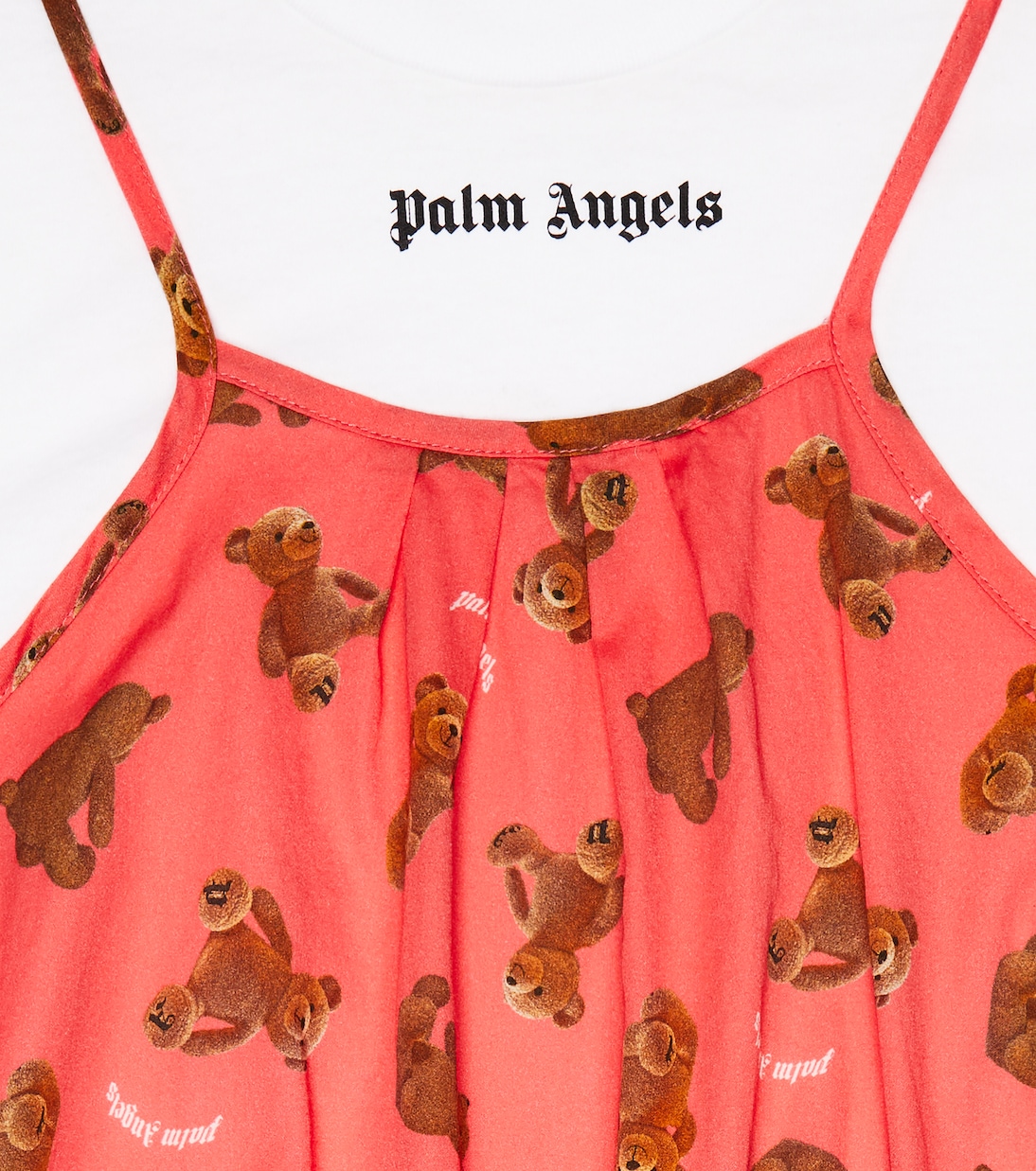 Vestido de algodón estampado | Palm Angels Kids