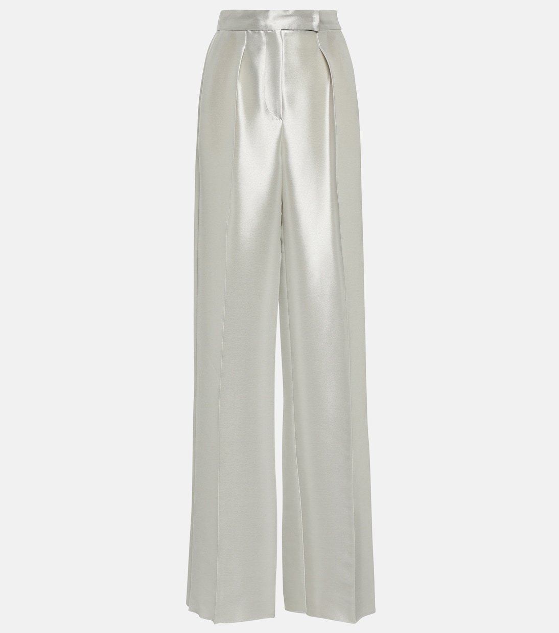 Pantalon de mariée Tebano en soie mélangée | Max Mara