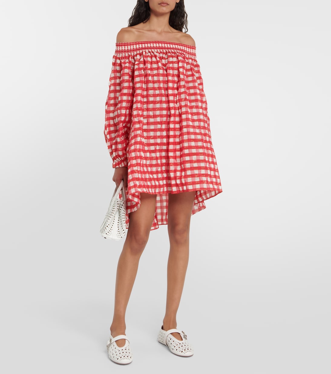 Vienne leather ballet flats | Alaïa