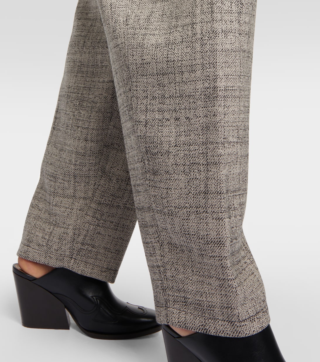 Pantalon tapered à taille haute en laine | Stella McCartney