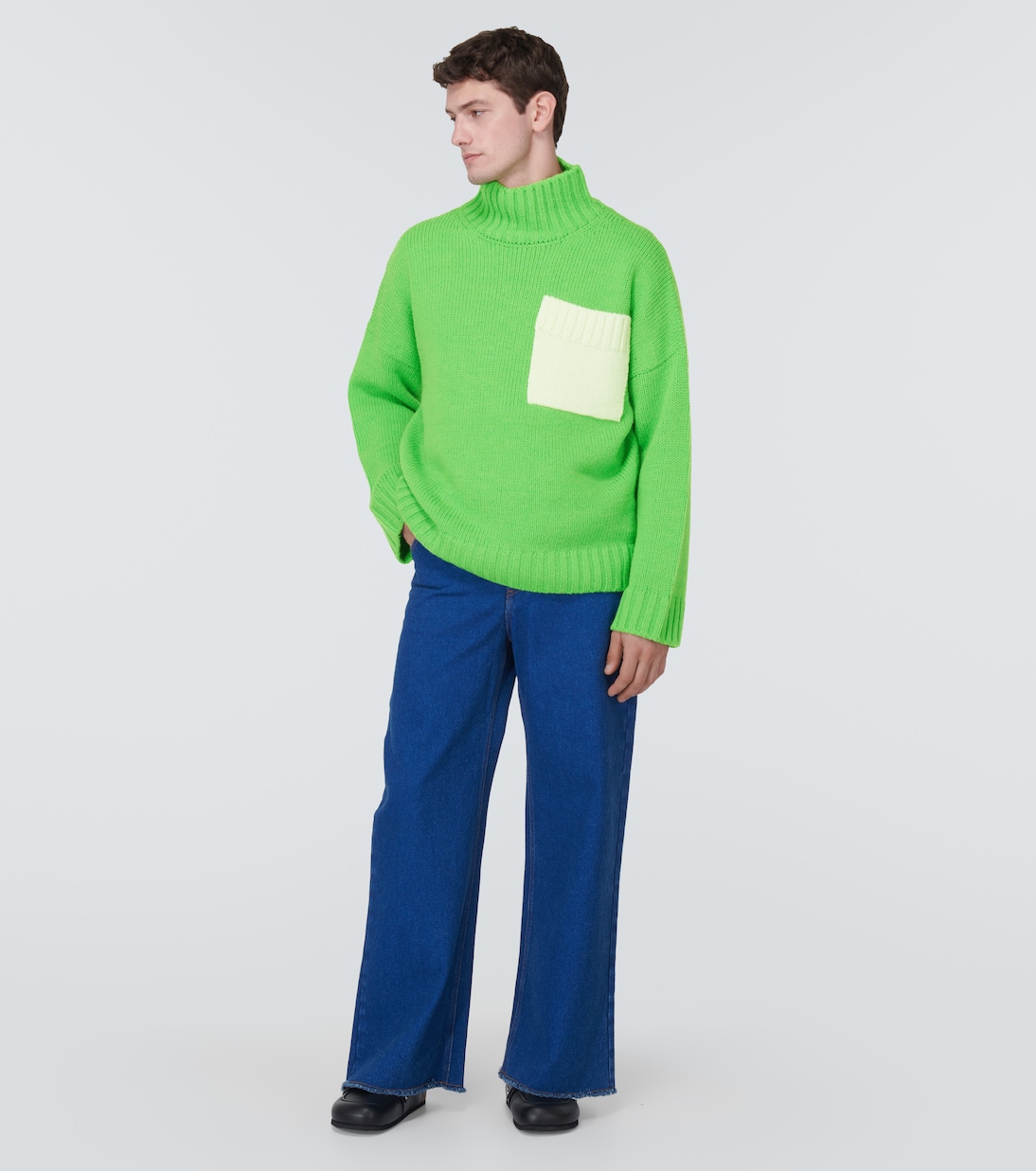 Patch Pocket turtleneck sweater | JW Anderson