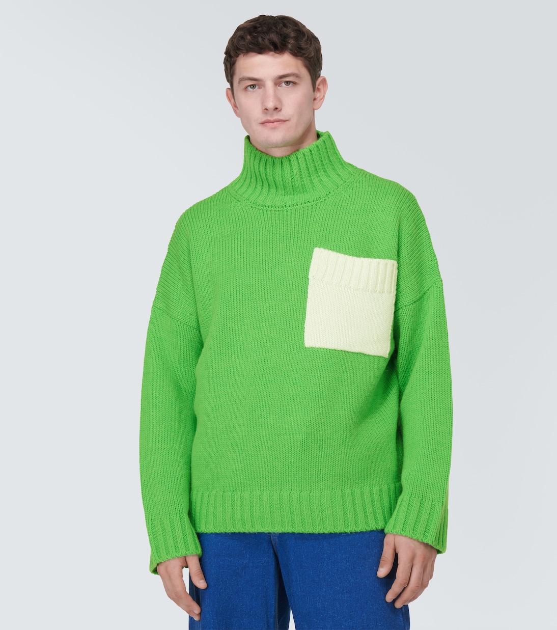 Patch Pocket turtleneck sweater | JW Anderson