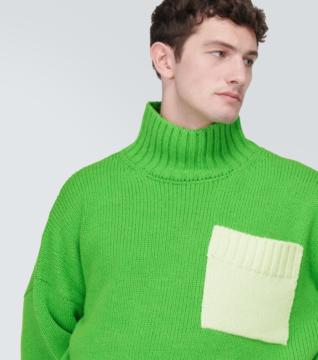 Patch Pocket turtleneck sweater | JW Anderson
