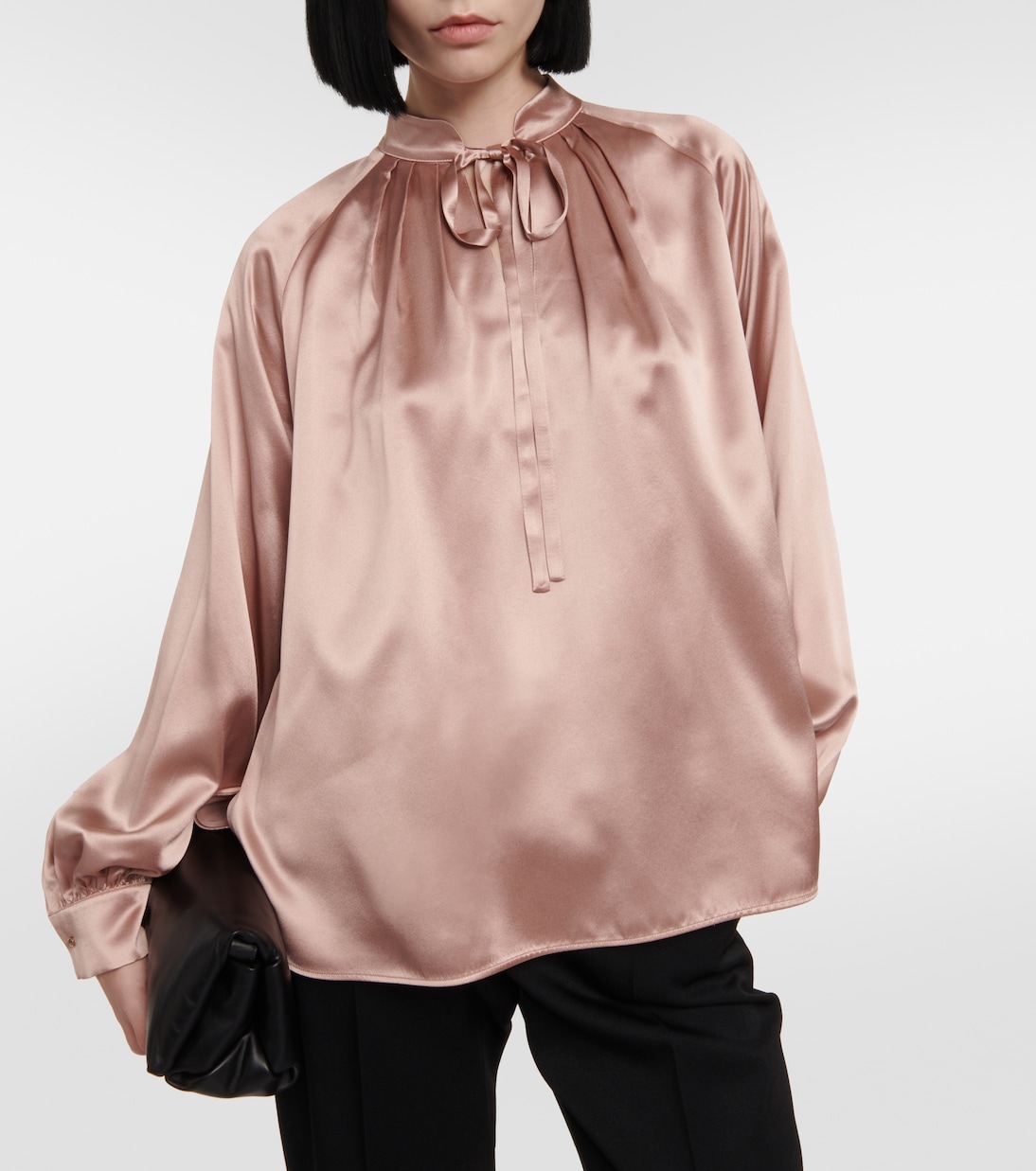 Blusa Tamigi in raso di seta | Max Mara