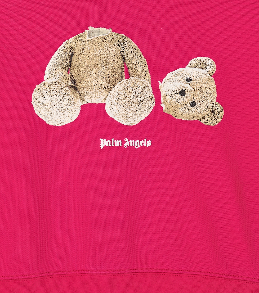 Felpa con cappuccio in jersey di cotone | Palm Angels Kids