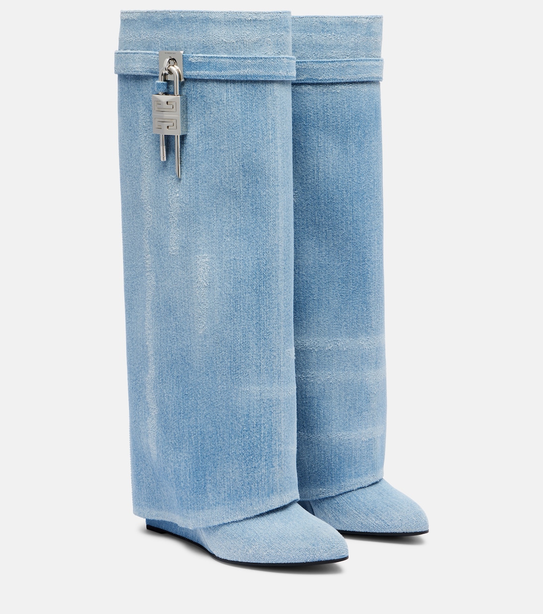 Botas Shark Lock de denim | Givenchy