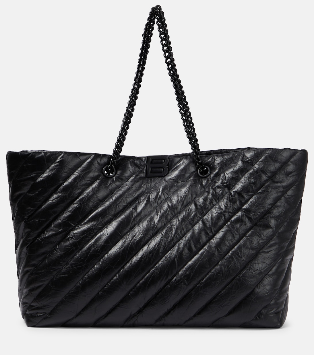 Shopper Crush East-West Large aus Leder | Balenciaga