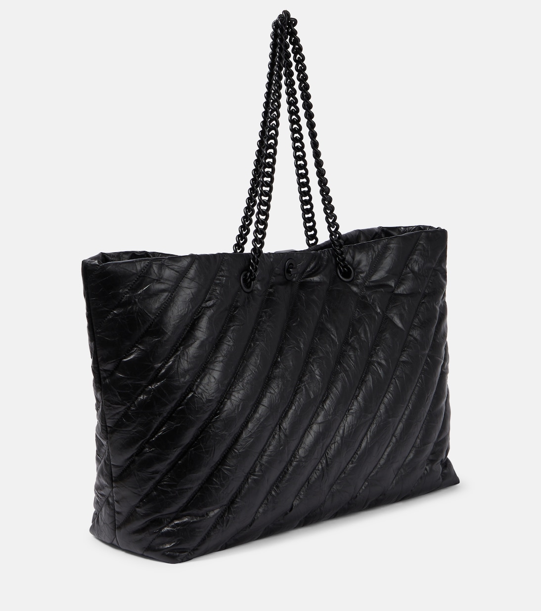 Shopper Crush East-West Large aus Leder | Balenciaga
