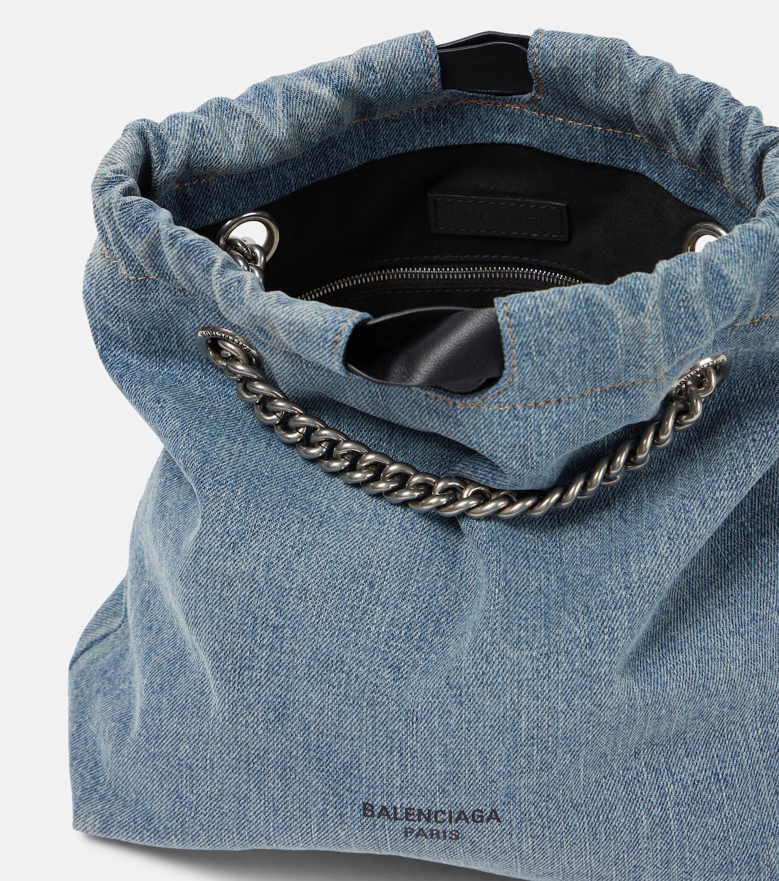 Sac Crush Small en jean | Balenciaga