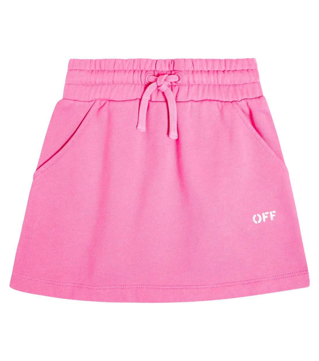 Falda de jersey de algodón | Off-White Kids