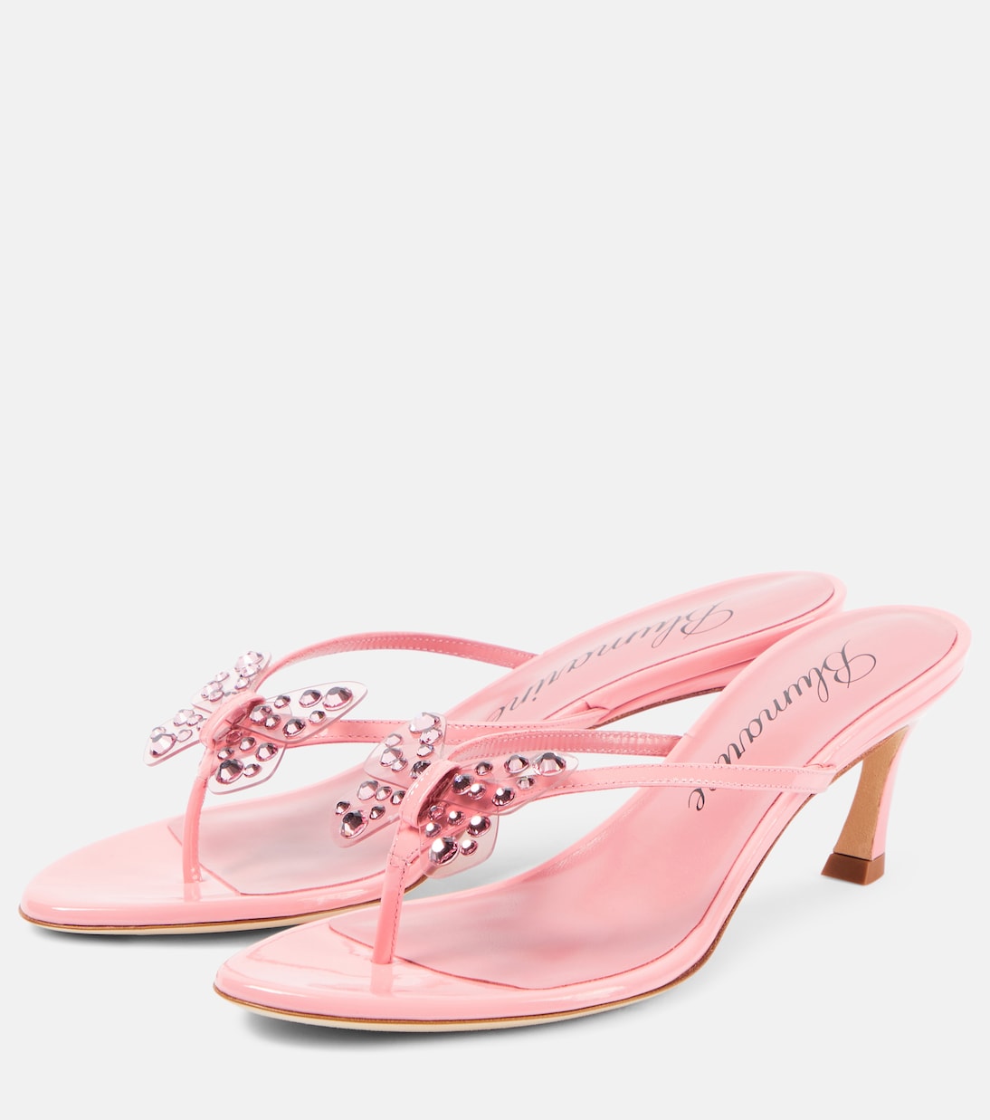 Sandali infradito Butterfly 55 in pelle | Blumarine