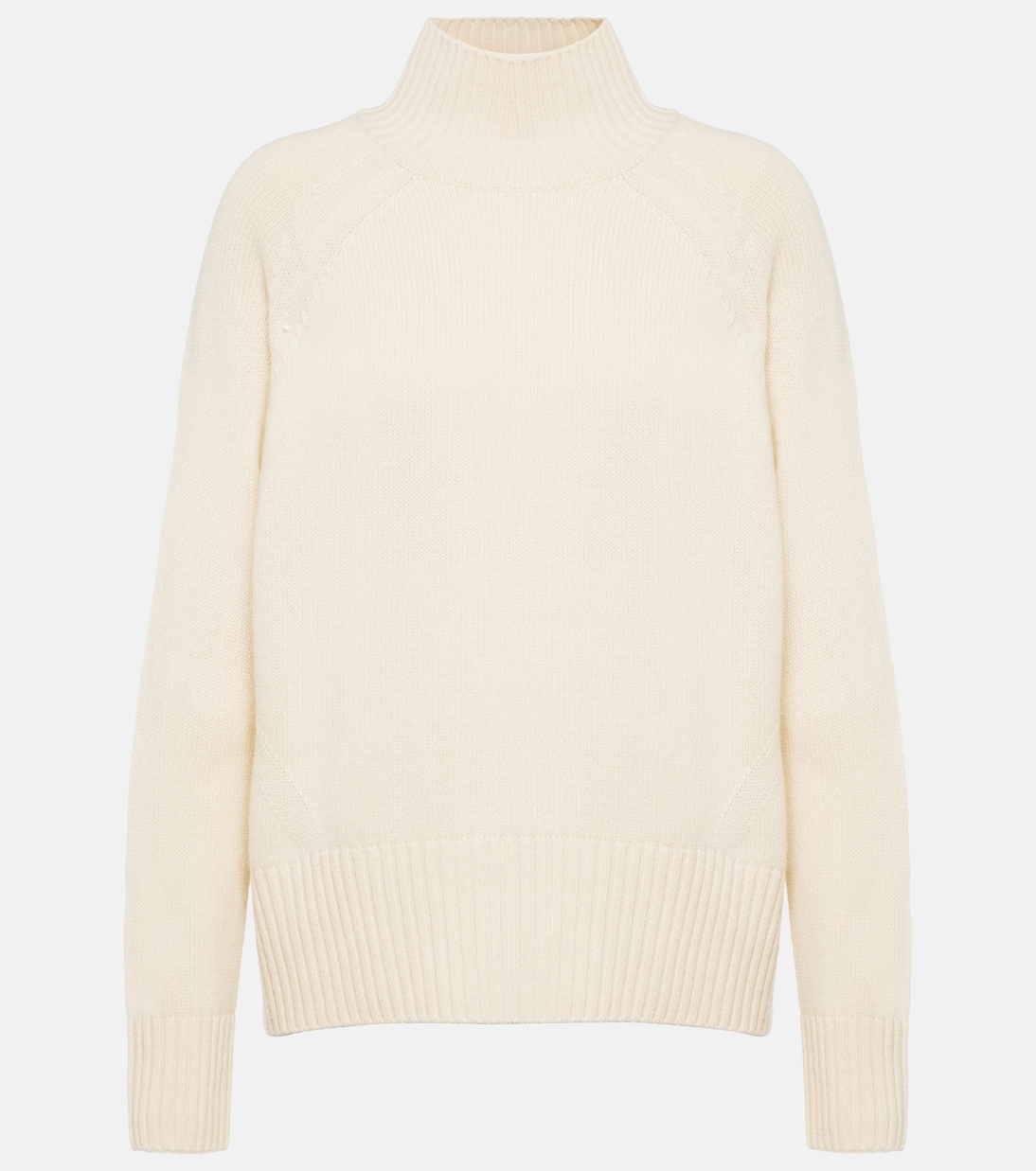 Jersey de cuello alto de lana y cachemir | Jardin des Orangers
