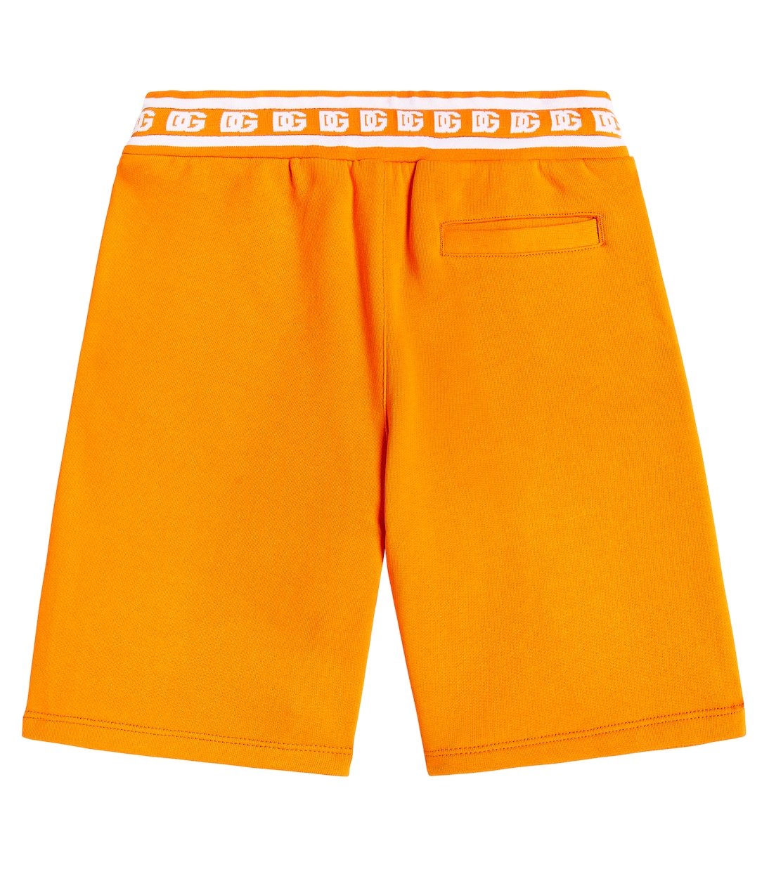 Shorts de jersey de algodón con logo | Dolce&Gabbana Kids