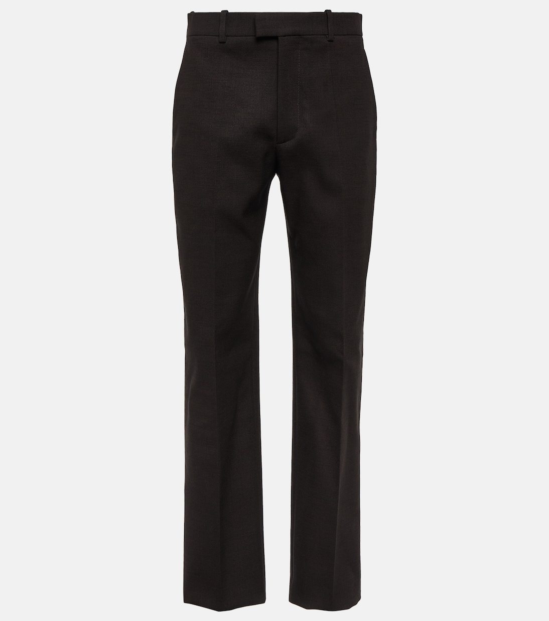 Pantalones Rectos de Mezcla de Algodón Bottega Veneta para Jóvenes Modernos