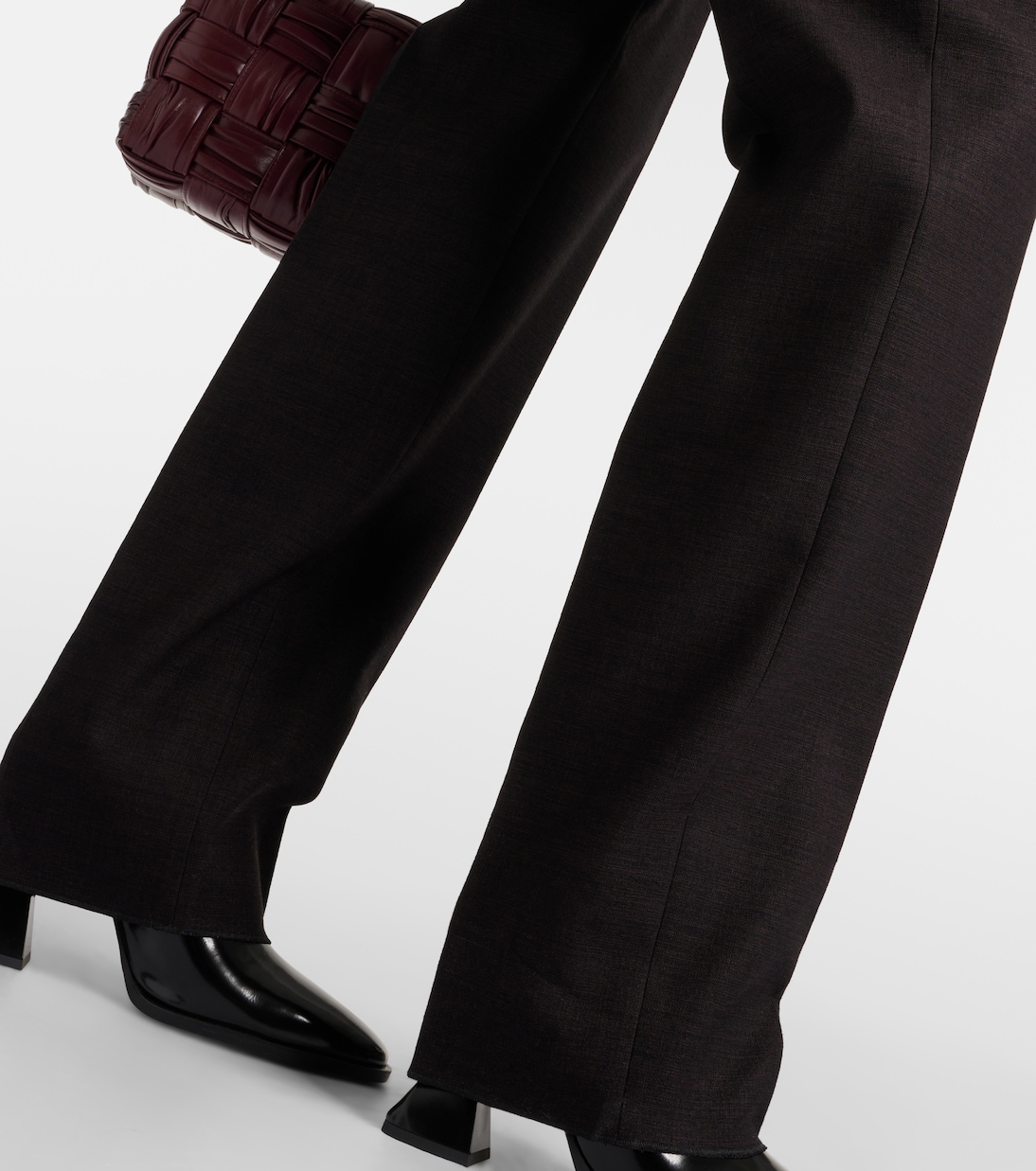 Pantalones Rectos de Mezcla de Algodón Bottega Veneta para Jóvenes Modernos
