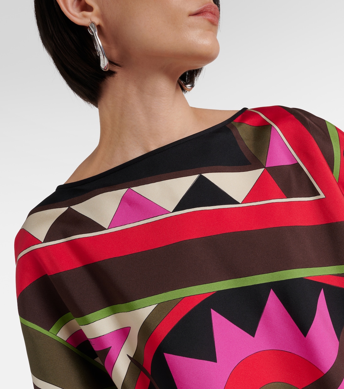 Top Vivara de seda | Pucci