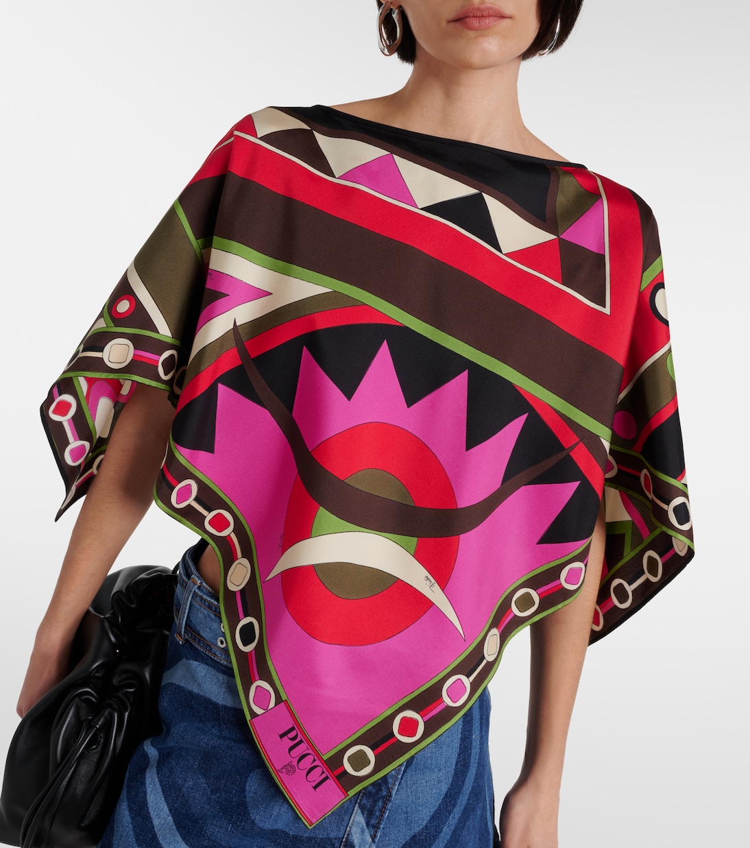 Top Vivara de seda | Pucci