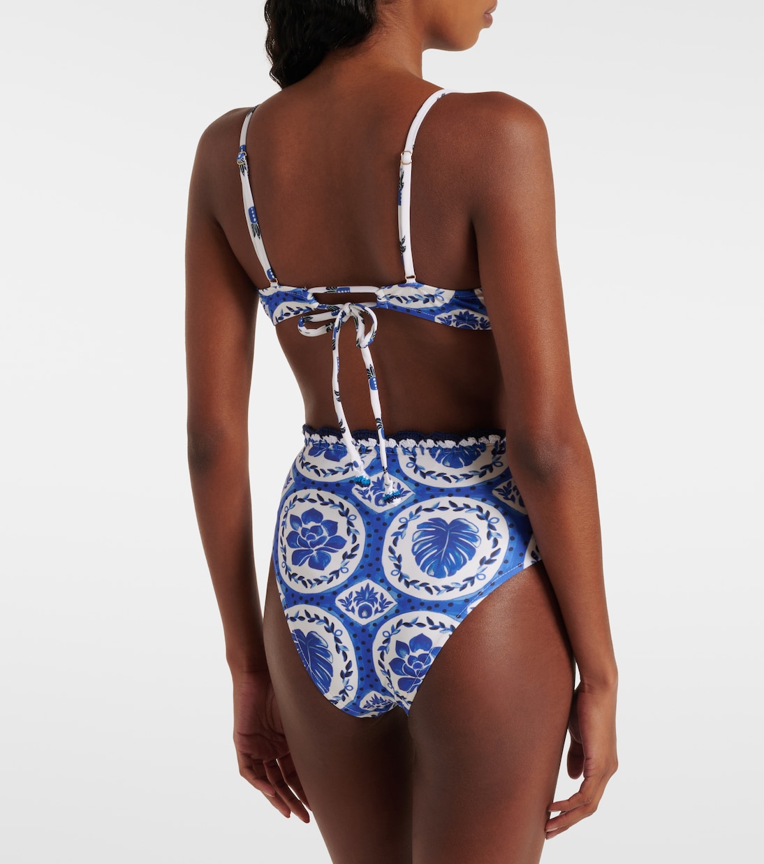Slip bikini Tile Dream a vita alta | Farm Rio