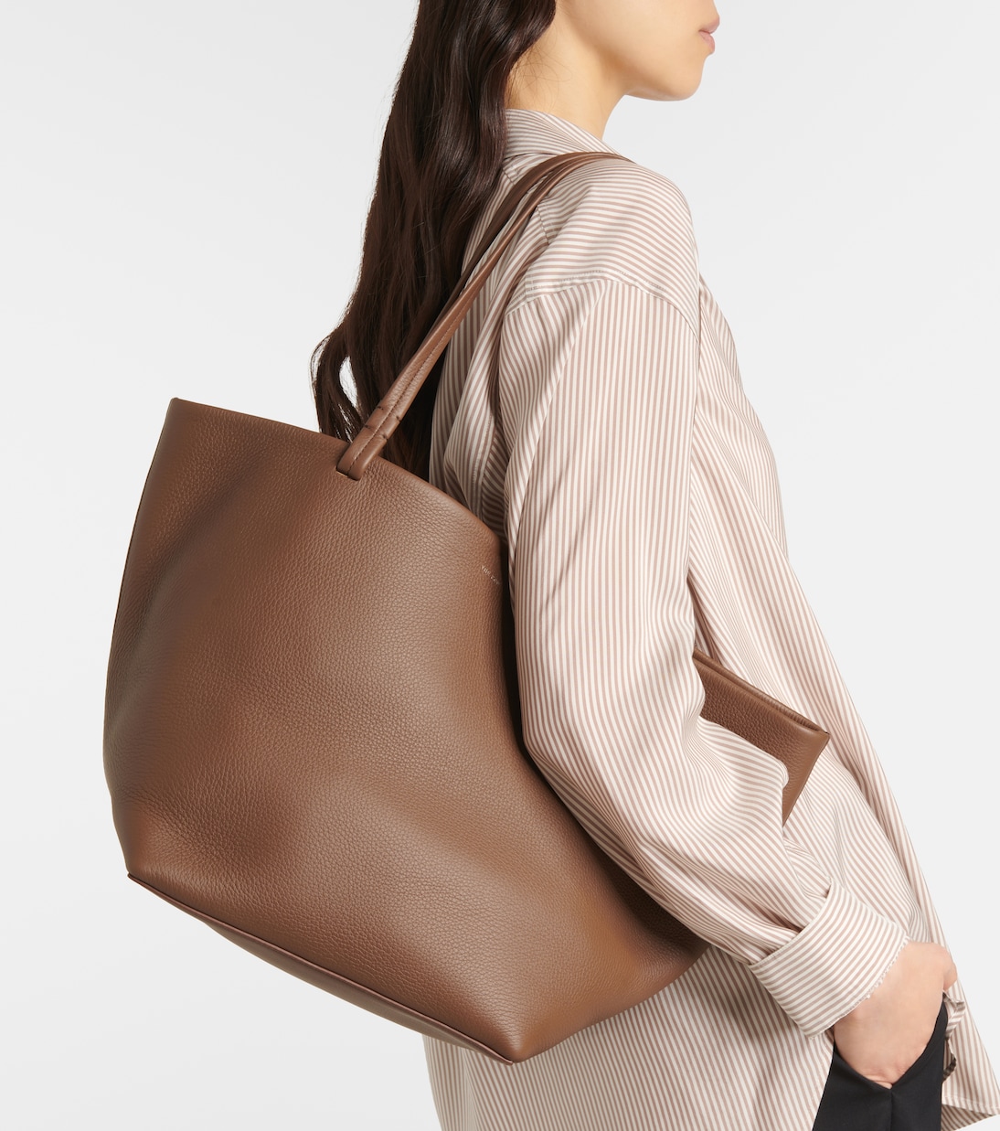 Borsa Park Three in pelle | The Row