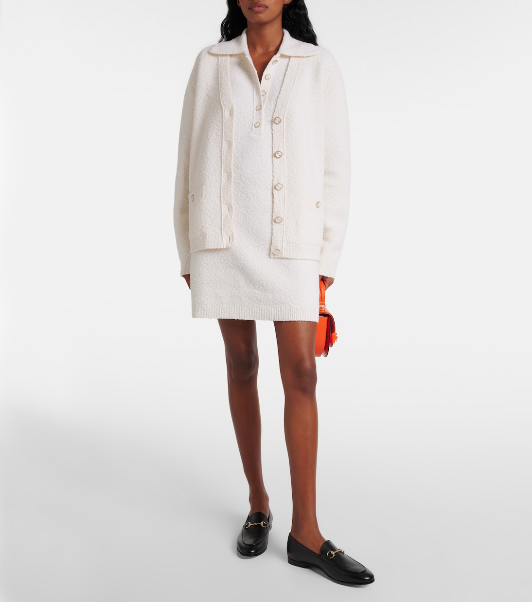 Minikleid aus Bouclé | Gucci