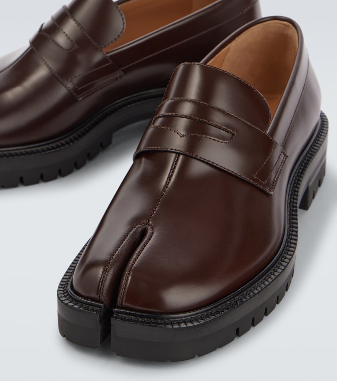 Tabi Country leather loafers | Maison Margiela