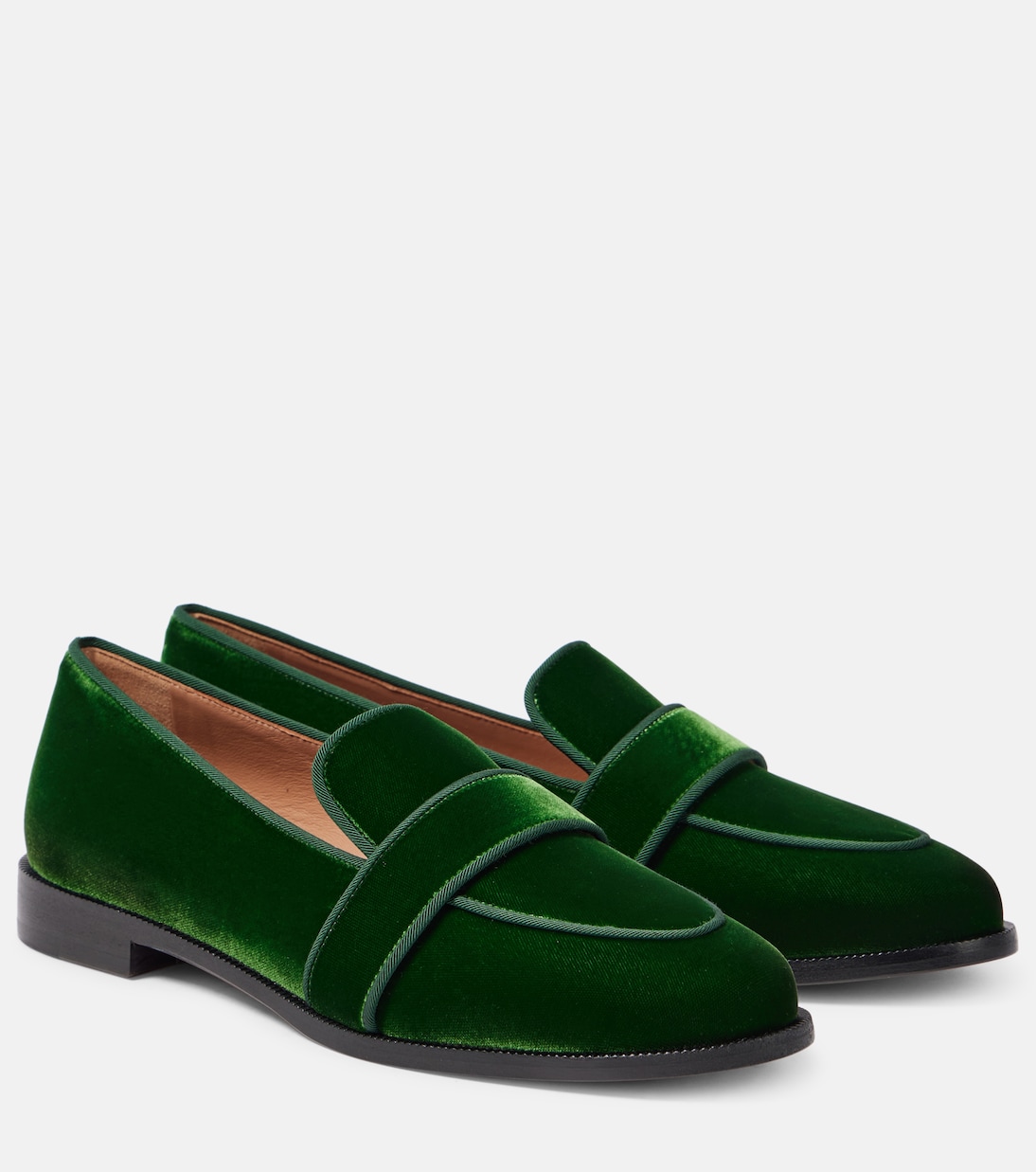 Martin velvet loafers | Aquazzura