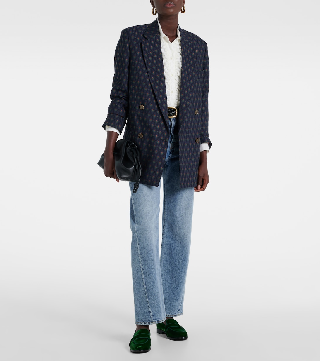 Martin velvet loafers | Aquazzura