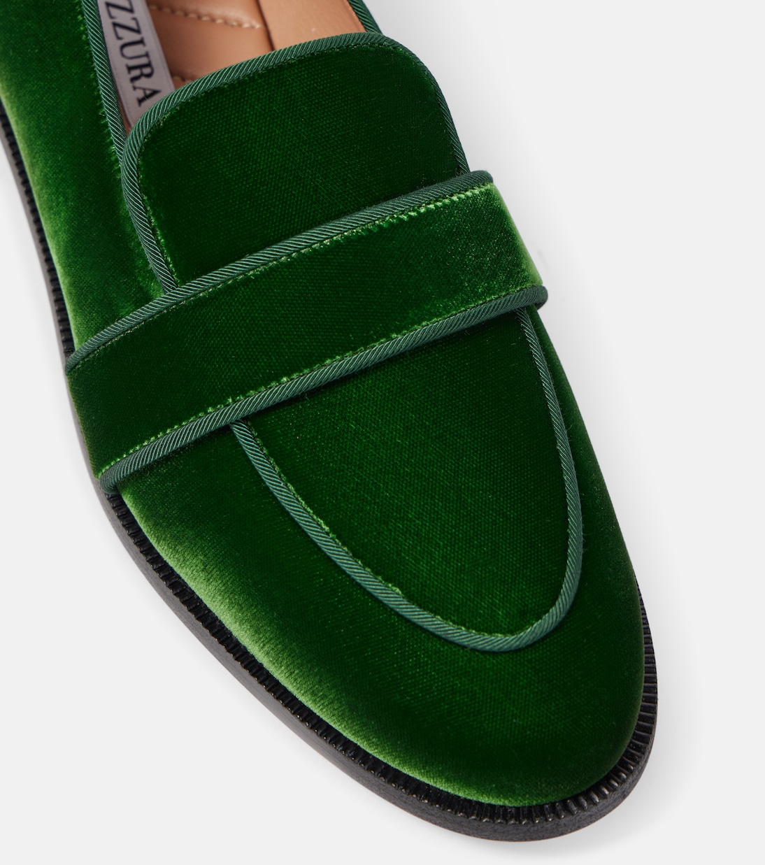 Martin velvet loafers | Aquazzura