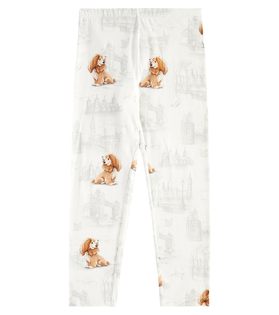 Leggings de mezcla de algodón estampados | Monnalisa