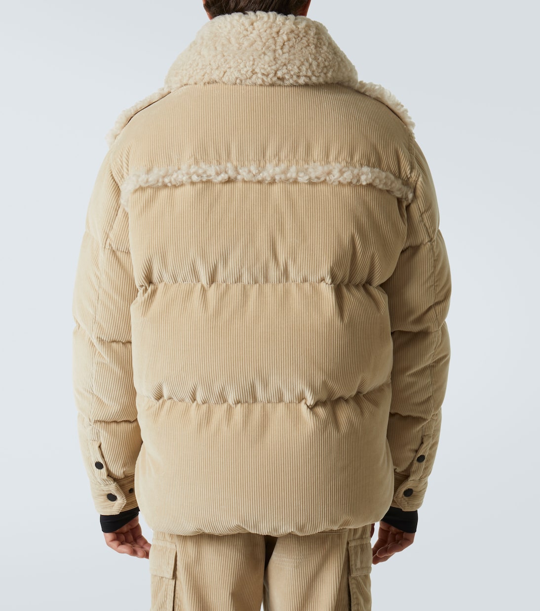 Daunenjacke Couloir aus Baumwoll-Cord | Moncler Grenoble
