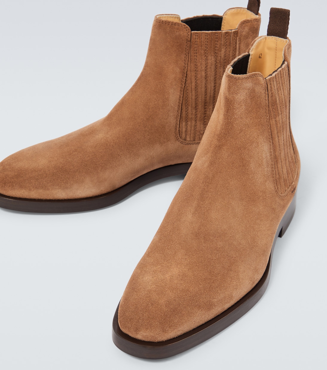 Bottines Chelsea en daim | Brunello Cucinelli