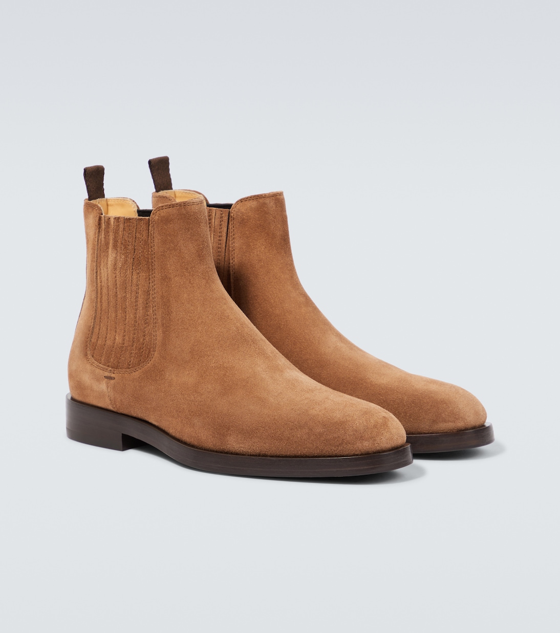 Bottines Chelsea en daim | Brunello Cucinelli